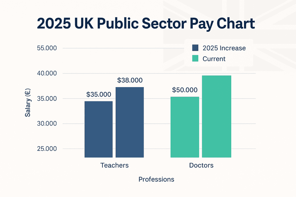 UK teacher doctor pay rise