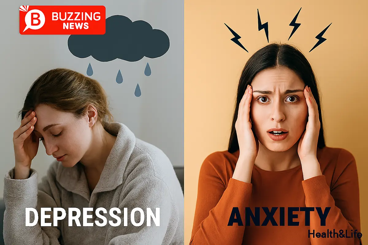 Depression vs Anxiety