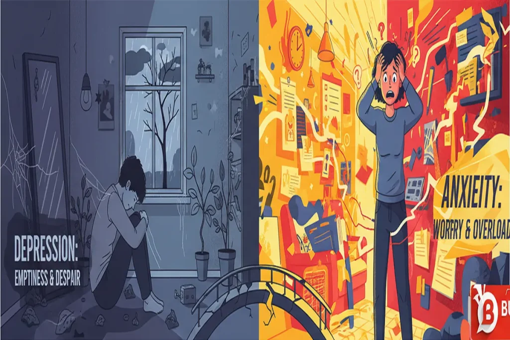 Depression vs Anxiety