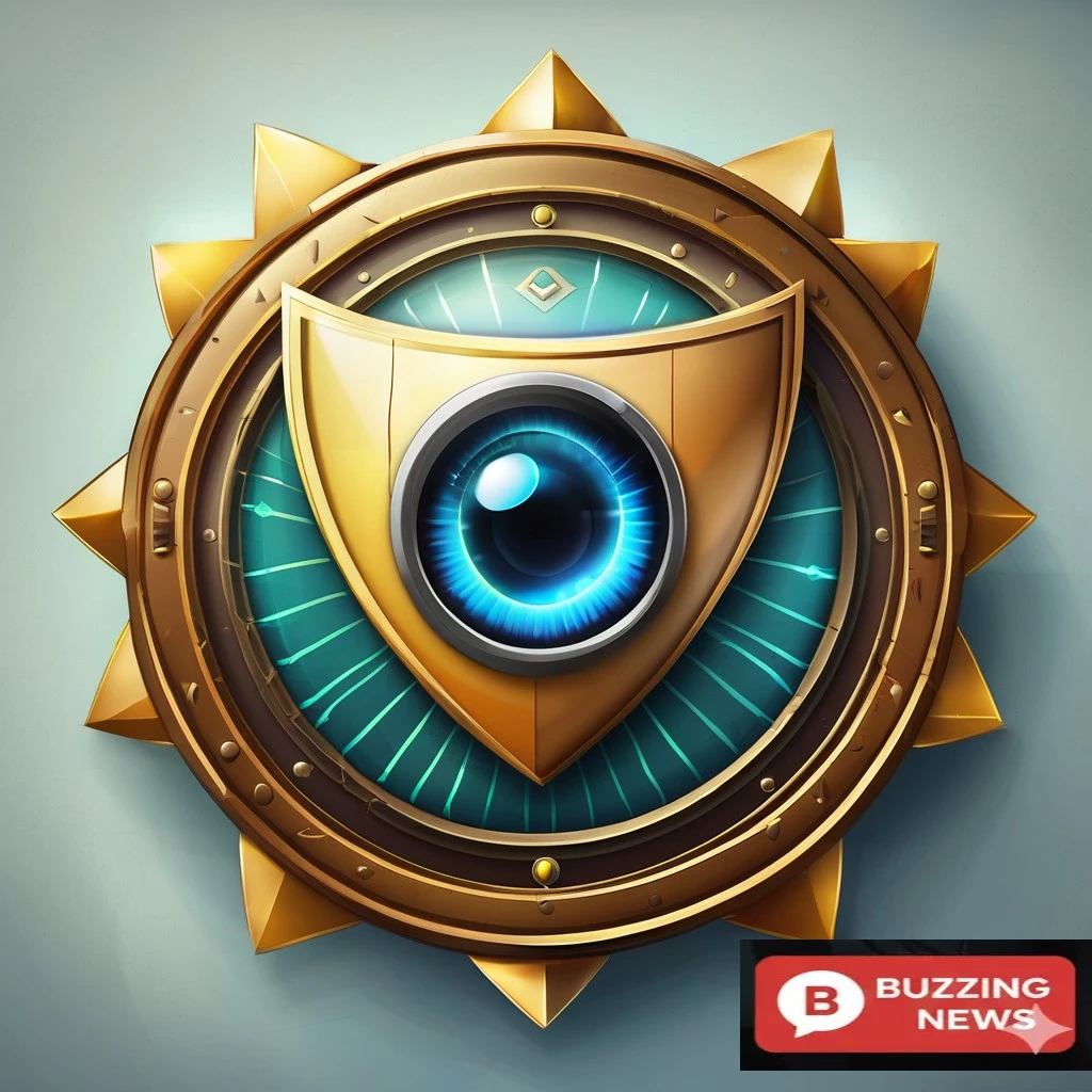 Human eye symbolizing vigilance and online privacy protection
