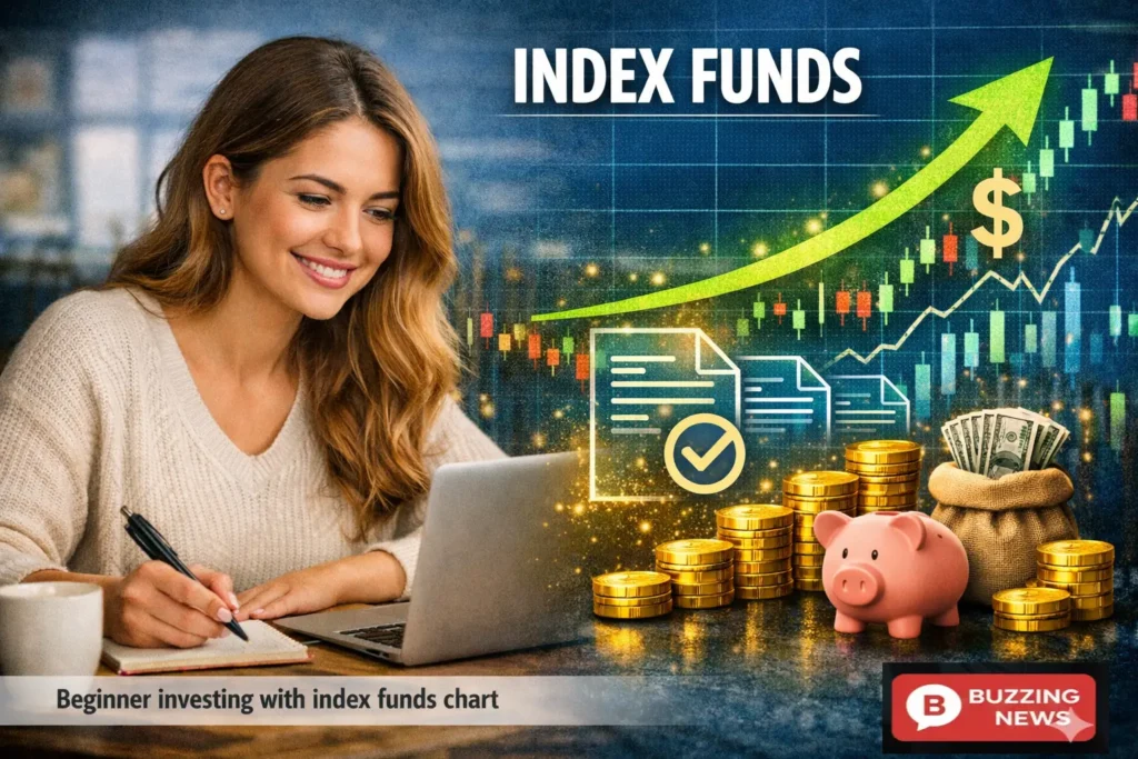 Beginner investing with index funds chart