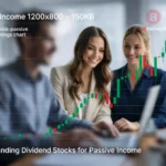 Dividend stock passive income earnings chart