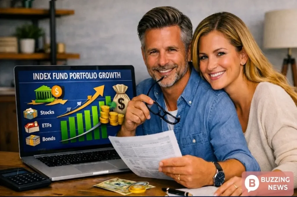 Index fund portfolio growth chart